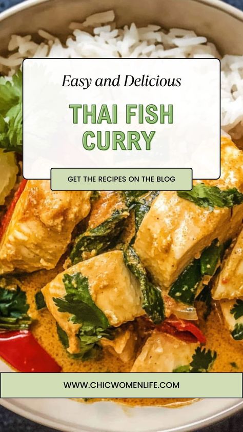 Thai fish curry Thai Fish Curry, Thai Fish, Red Curry Paste, Fish Curry, Green Fruit, Quick Weeknight Meals, Coconut Curry, Fish Fillet, Dinner With Friends