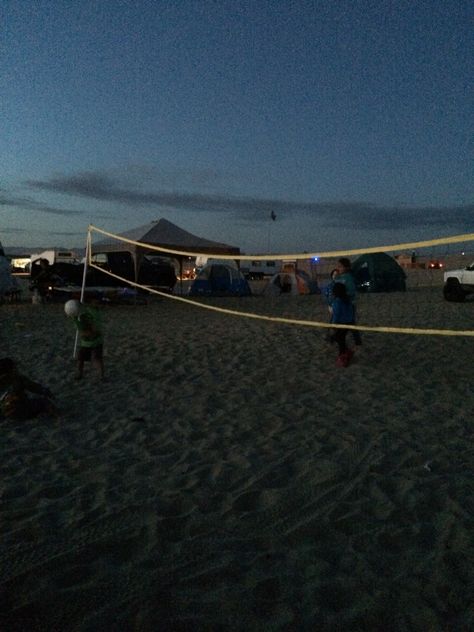 Night Volleyball Game Pismo Beach Volleyball At Night, Summer Volleyball, Chloe Core, Night Volleyball, Beach Nights, Friends Book, Volleyball Game, Volleyball Games, Beach At Night