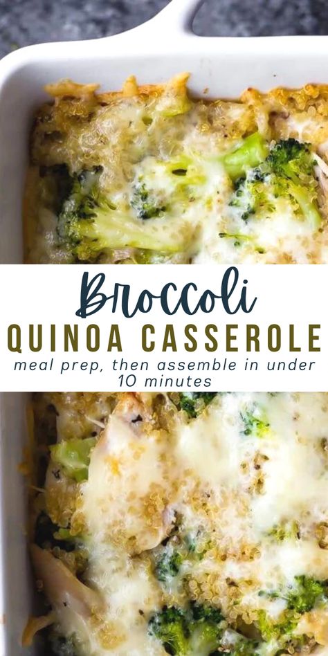 Broccoli And Quinoa, Quinoa And Broccoli, Crohns Friendly Recipes, Broccoli Quinoa Casserole, Broccoli Quinoa, Quinoa Bake, Quinoa Recipes Easy, Quinoa Recipes Healthy, Quinoa Dishes