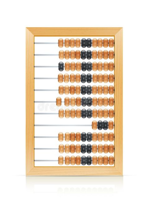 Vintage wooden abacus vector illustration Abacus Drawing, Abacus Illustration, Abacus Junior Level Worksheet, Lights Drawing, Rainbow Abacus, Chinese Abacus, Wooden Abacus, Transparent Objects, Inspirational Tshirts