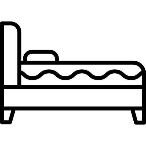 Bed Icon, Bed Vector, Crafts Drawing, Icon Download, Icon Font, Web Font, Vector Icons, Sofa Bed, Icon Design