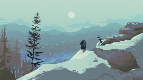 Moon Nature, Pixel Art Landscape, 8 Bit Art, Pixel Art Background, Pixel Animation, 8bit Art, Cool Pixel Art, Pixel Art Games, 8 Bits