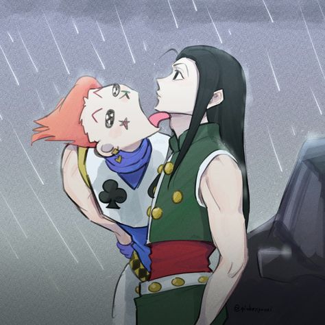 ❱ #HxH Rain Meme, Hisoka Illumi, Hunterxhunter Funny, I Need A Hobby, Hxh Characters, Japanese Phrases, Hunter Anime, Boku No Hero Academia Funny, Silly Images