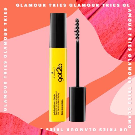 Schwarzkopf's got2b Glued 4 Brows & Edges: GLAMOUR Tries | Glamour UK Best Brow Gel, Got2b Glued, Schwarzkopf Got2b, Glamour Uk, New Makeup, Brow Gel, Hair Gel, The Hype, Makeup Hair