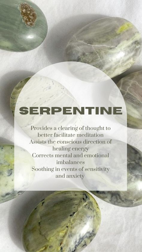 Serpentine Crystal Aesthetic, Serpentine Meaning, Serpentine Crystal Meaning, Serpentine Stone Meaning, Serpentine Crystal, Crystal Kingdom, Serpentine Stone, Earth Gift, Reiki Crystals