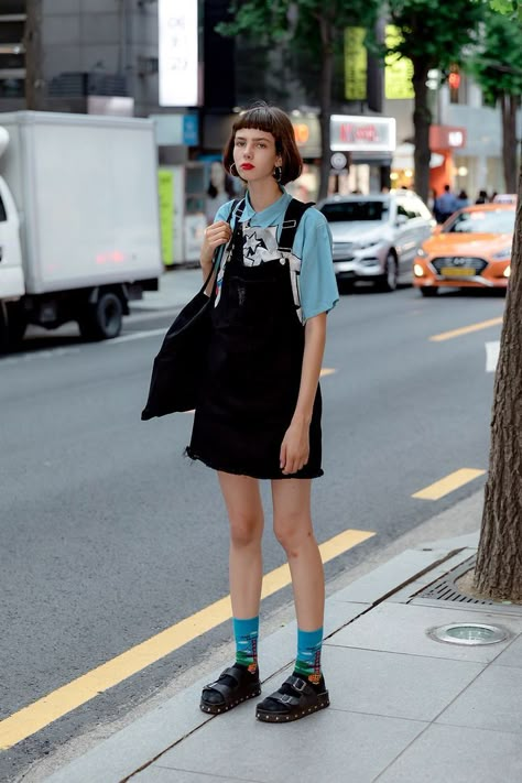 Korea Street Style, Neue Outfits, First Story, 가을 패션, Site Internet, Looks Style, Mode Inspiration, Look Chic, Outfits Casuales