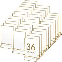 Check this out on Amazon Wedding Table Numbers Pictures, Framed Table Numbers Wedding, Framed Table Numbers, Wedding Table Number Holders, Wedding Table Number Signs, Menu Display, Dinner Centerpieces, Gold Table Numbers, Acrylic Photo Frames