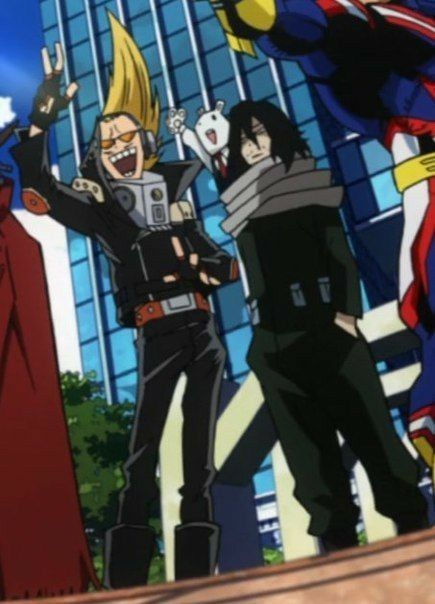 Rooftop Squad, Eraser Mic, Eraser Head, I Want You Forever, Present Mic, Banana Man, Shouta Aizawa, Just Good Friends, Zero The Hero