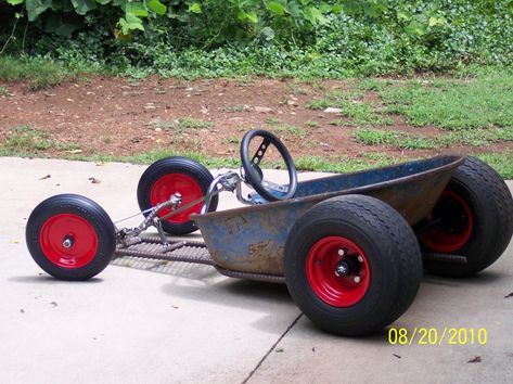 Soap Box Racer, Soap Box Derby Cars, Soap Box Cars, Go Kart Plans, Radio Flyer Wagons, Metal Cart, Wheel Barrow, Diy Go Kart, Go Karts