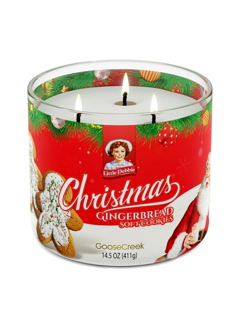 Christmas Candles & Fragrances in Candles & Home Fragrance - Walmart.com Apple Pie Candle, Watermelon Candle, Goose Creek Candles, Glade Candles, Cookies Branding, Soft Cookies, Christmas Gingerbread Cookies, Candle Cookies, Little Debbie