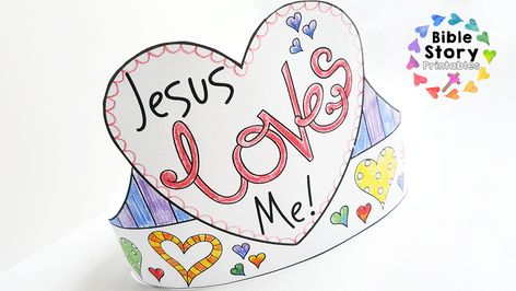 sabbath school craft young children Toddler Bible Crafts, Sunday School Valentines, Toddler Bible, Jesus Crafts, Bible Crafts Sunday School, Kids Sunday School Lessons, February Crafts, Verse Cards, Bible Resources