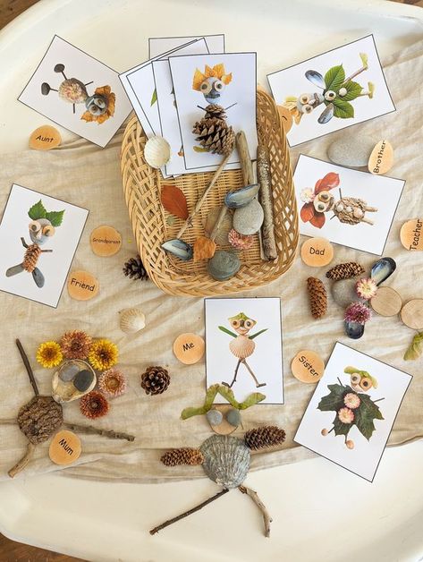 Reggio Emilia Activities Preschool, Reggio Emilia Art, Natural Loose Parts, Provocations Reggio, The Colour Monster, Fall Kindergarten Activities, Craft Activities For Toddlers, Reggio Emilia Classroom, Reggio Emilia Inspired