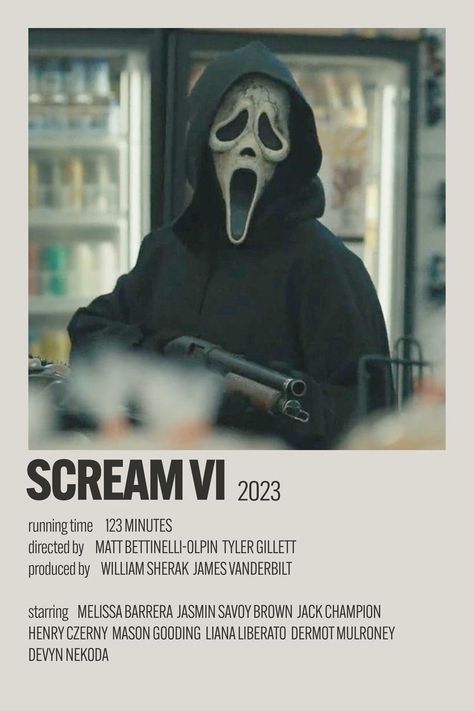 Alternative Minimalist Poster, Scream Film, Scream Movie Poster, Halloween Movie Poster, Scream Vi, Movies To Watch Teenagers, Beau Film, Iconic Movie Posters, Movie Card