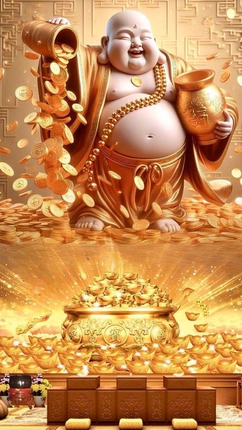 Dream Photos, Peaceful Music, Dubai Garden, Money Wallpaper Iphone, Gold Buddha, Lucky Wallpaper, Fall Asleep Fast, Buddha Artwork, Eliminate Debt