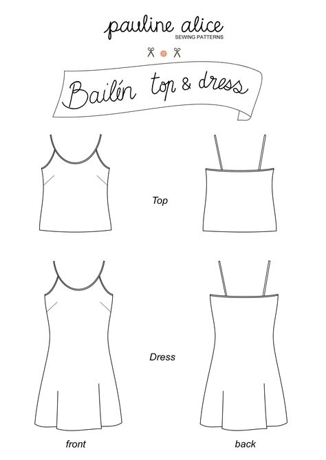 Top 10 cami tops to sew for summer - The Foldline Dress Sewing Patterns Free, Trendy Sewing Projects, Trendy Sewing Patterns, Sewing Tops, Sewing Projects Free, Sewing Dress, Sewing Clothes Women, Dress Patterns Free, Trendy Sewing