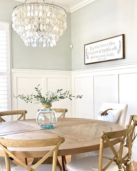 SW Silver Strand on top Sw Silver Strand, Bedroom Paint Colors Master, Dining Room Paint, Dining Room Remodel, Silver Strand, Dining Room Colors, Bedroom Paint Colors, Interior Paint Colors, Bedroom Paint