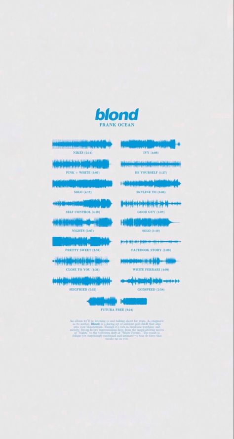 Blue Frank Ocean Wallpaper, Frank Ocean Blue Aesthetic, Frank Ocean Blue, Blond Wallpaper, Frank Ocean Blond, Frank Ocean Wallpaper, Photos Wall, White Ferrari, Blue Poster