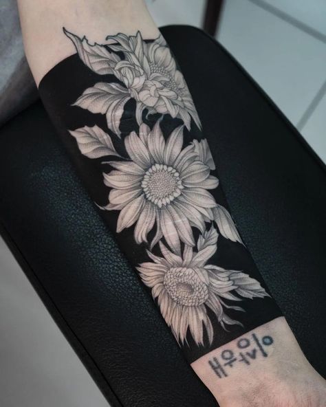 101 Best Sunflower Tattoo Ideas You Have To See To Believe! - Outsons Chest Neck Tattoo, Sunflower Mandala Tattoo, Sunflower Tattoo Meaning, Sunflower Tattoo Ideas, Sunflower Tattoo Sleeve, Mandala Tattoo Sleeve, Sunflower Mandala, White Sunflower, White Sunflowers