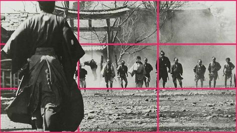 Yojimbo (1961) Film Composition, Cinematography Composition, Film Tips, Filmmaking Inspiration, Composition Techniques, Filmmaking Cinematography, Image Composition, Film Photography Tips, Movie Shots