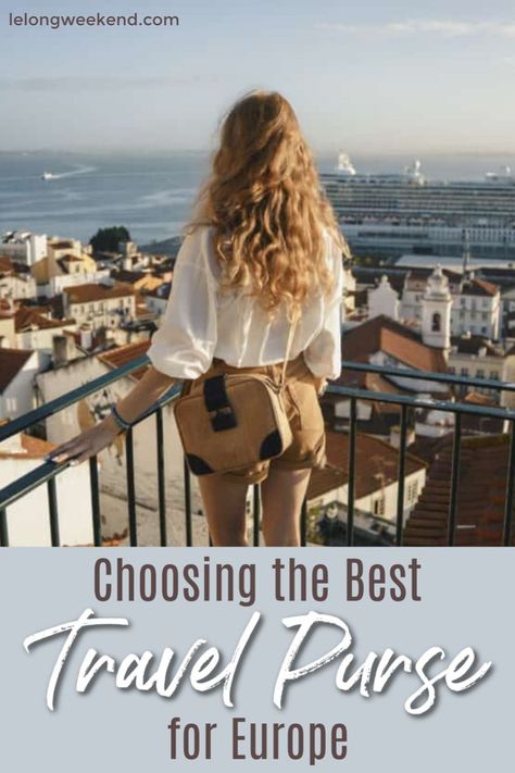 Of all the things to remember when packing for a trip to Europe, a safe, stylish, and practical travel purse should be at the top of your list! As someone who lives in Europe and travels frequently within the continent, I’ve learned (sometimes the hard way) what’s important when choosing the best travel purse for Europe. So let’s dive in and discover the best purses for international travel! #europe #travel #travelaccessoires #travelstyle #travelpurse Best Travel Purses For Europe, Travel Purses For Women, Ireland Christmas, Traveling In Europe, Best Travel Bags, Travel Ootd, Packing For A Trip, European Outfit, Summer Purses