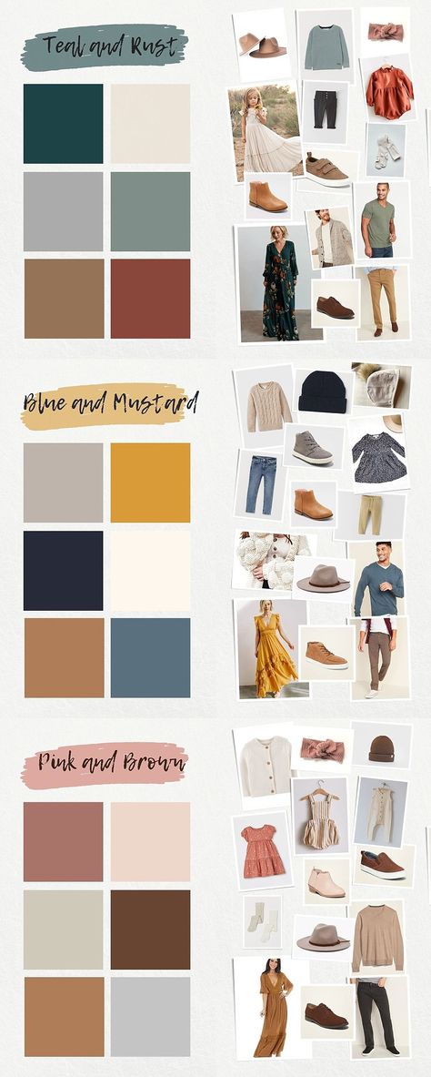 Fall Family Photoshoot Color Palette, Family Fall Picture Color Scheme, Fall Photoshoot Color Pallet, Maternity Family Photos Color Scheme, Family Picture Outfit Color Palette, Color Coordination For Family Pictures, Color Palettes For Photo Shoot, Family Pic Color Palette, Fall Photo Session Color Palette