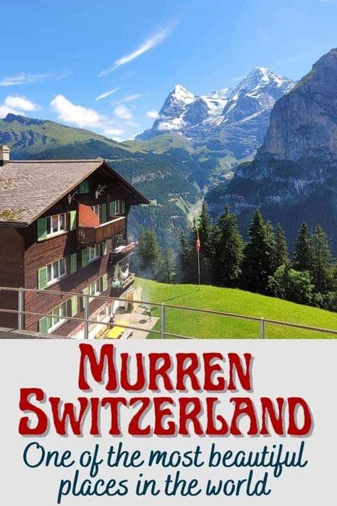 Swiss Hikes, Switzerland Travel Summer, Murren Switzerland, Switzerland Places To Visit, Switzerland Travel Itinerary, Switzerland Summer, Switzerland Trip, Switzerland Travel Guide, Switzerland Itinerary