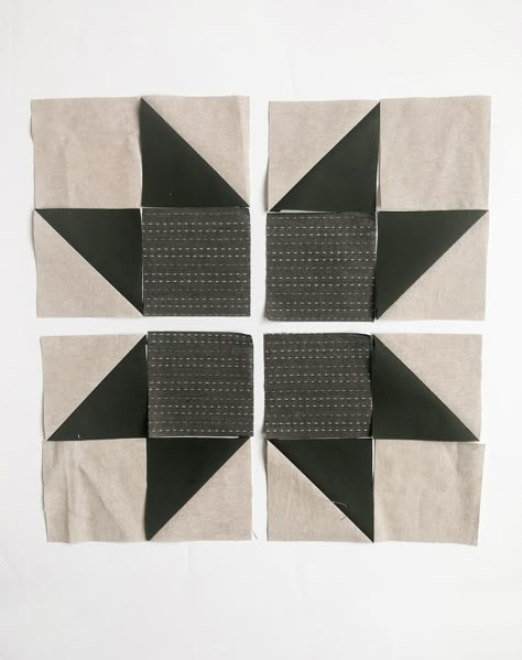 Sawtooth Star Quilt Block: A Modern Twist | Wren Collective Quilt Block Pillow, Traditional Quilt Blocks Simple, Star Block Quilt Patterns, Beginner Quilt Blocks, Quilt Stitch Patterns, Quilted Banner, Hst Quilt Patterns, Quilt Color Schemes, Sawtooth Quilt Block