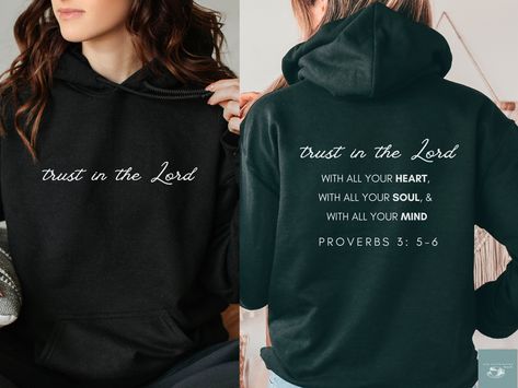 Gospel Clothing, Scripture Clothing, One Word Inspiration, Sweater And Shirt, God Is King, Church Merch, Christian Shirts For Women, Christian Tee Shirts, Christian Clothes