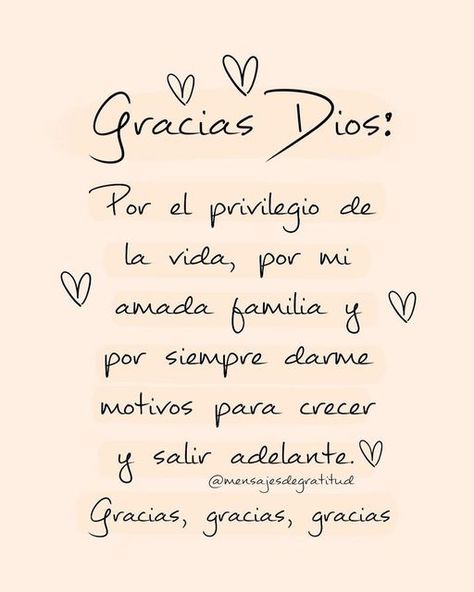 Gratitude Towards God, Grateful Quotes Gratitude Blessed And, Gratitude Quotes In Spanish, Grateful For Answered Prayers, Practicing Gratitude Quotes, Christian Quotes Images, Cute Spanish Quotes, Positive Phrases, Inspirational Quotes About Success