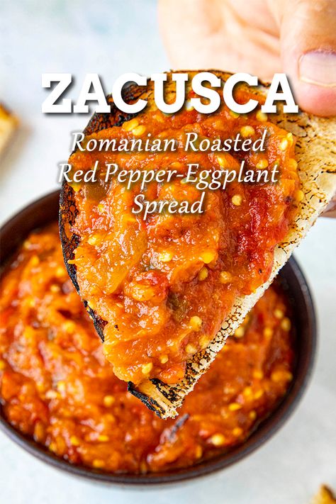 Eggplant Spread, Eastern European Recipes, Roasted Eggplant, Roast Eggplant, European Cuisine, Romanian Food, Spread Recipes, Eggplant Recipes, English Food