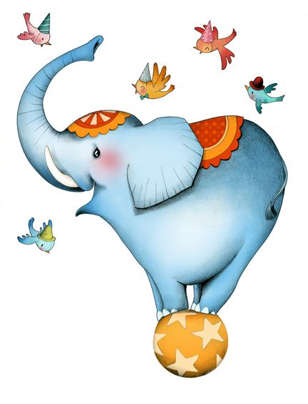 Circus Illustration, Circus Cake, Circus Circus, Circus Poster, Circus Elephant, Send In The Clowns, Circus Animals, Circus Art, Circus Theme