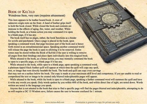 Book of Ke'eld D D Items, Dnd 5e Homebrew, Dnd Dragons, Magical Book, Dnd Monsters, Leather Bound Books, D D Maps, Dnd Art, D&d Dungeons And Dragons