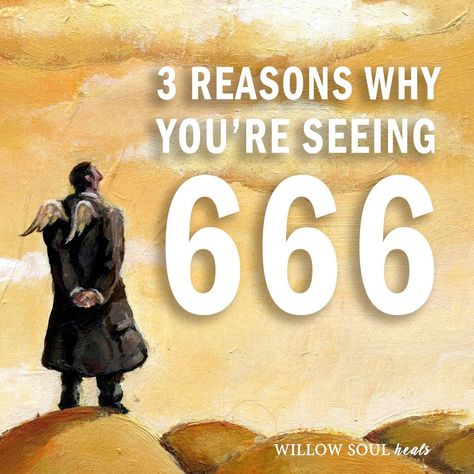 Seeing 666 can mean that there is an imbalance in your life, but the meaning of 666 is more complex than that. Here are three reasons why you're seeing 666. #number3meaninginnumerology 666 Meaning, Angel Number 666, Seeing 111, Energy Consciousness, Numerology Life Path, Angel Signs, Numerology Numbers, Angel Number Meanings, Spirit Science