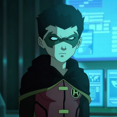 Damian Wayne Dcamu, Dcamu Batman, Damian Wayne Pfp, Damian Wayne Icon, Thanksgiving Anime, Damian Wayne Robin, Goblin Mode, Baby Marvel, Dc Animated