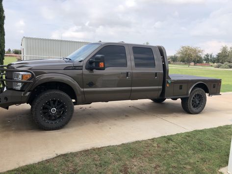 2016 F-350 CM Flatbed color matched Caribou Ford Flatbed, Flatbed Dually, Single Wheel Flatbed, F250 Flatbed, F350 Flatbed, F450 Flatbed, Obs Ford Flatbed, Custom Flatbed, Welding Trailer