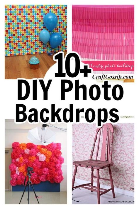 8 DIY Photo Backdrop Ideas – Craft Gossip Easy Backdrop Ideas, Diy Photo Backdrop Ideas, Photo Backdrop Frame, Photo Backdrop Ideas, Diy Photo Booth Props, Photography Backdrops Diy, Photo Backdrop Christmas, Diy Photo Backdrop, Mothers Day Pictures