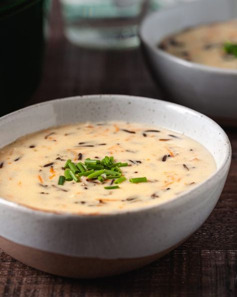 If you’re looking for something warm and cozy to serve your family, our classic Wild Rice Soup is it. This thick, home-style soup recipe originated in the early 1980s in the St. Paul Byerlys’ deli. It was originally produced in small batches and packaged in mason jars…and now you can make it at home for […] Byerlys Wild Rice Soup, Byerlys Wild Rice Soup Recipe, Ham Soup Recipes, Soup With Ham, Wild Rice Soup Recipes, Chicken Wild Rice Soup, Cooking Wild Rice, Rice Soup Recipes, Food Manufacturing