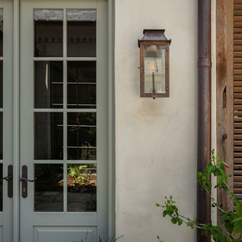 Becky Owens Design Exterior, French Country Interior Doors, Belgian Farmhouse Exterior, French Cottage Exterior, Stucco Exterior Colors, French Country Exterior, European Cottage, French Exterior, Exterior House Paint Color Combinations