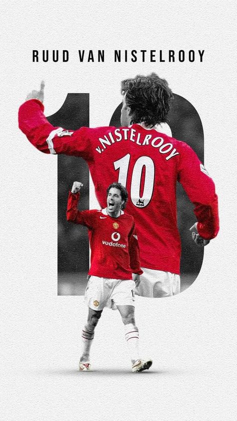 Arsenal Vs Manchester United, Manchester United Old Trafford, Ruud Van Nistelrooy, 11 March, Uefa Super Cup, Manchester United Legends, Manchester United Wallpaper, Dark Background Wallpaper, Manchester United Fans