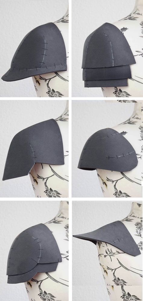 Pauldron Armor, Shoulder Pauldron, Cosplay Patterns, Eva Foam Armor, Armor Pattern, Foam Costume, Foam Cosplay, Larp Props, Fallout Cosplay