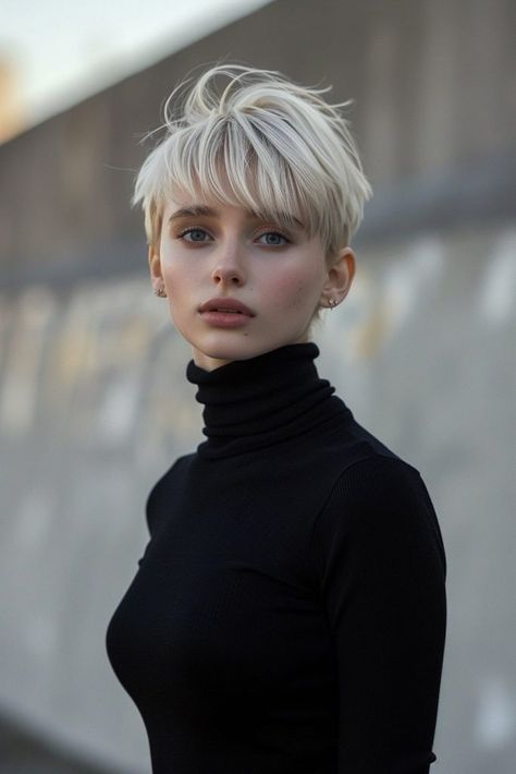 Shaved Pixie Cut, Tomboy Haircut, 2023 Hairstyles, Shaved Pixie, Fine Flat Hair, Short Haircut Styles, Girls Short Haircuts, 얼굴 드로잉, Very Short Haircuts