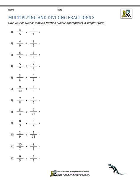 Rational Numbers Worksheet, Fractions Worksheets Grade 5, Adding Rational Numbers, Dividing Fractions Worksheets, Subtracting Rational Numbers, Division Fractions, Division Problems, Rounding Decimals, Fractions Multiplication