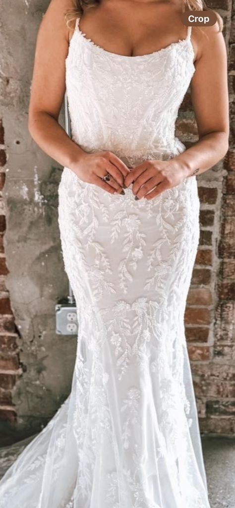 Wedding Dresses For Wider Hips, Fitted Wedding Dress With Straps, Form Fitting Wedding Dress With Train, Square Wedding Dress Neckline, Tight Fitting Wedding Dresses, Country Western Wedding Dresses, Square Wedding Dress, Slim Wedding Dresses, 2024 Manifesting