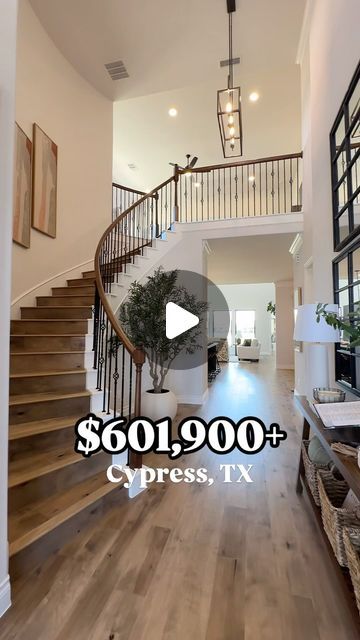 Anh Phan | Houston, Texas Realtor 🏠 on Instagram: "This 2-story model home has just opened and is now available to be built! With a grand staircase and high ceilings, you'll have amble living space. 

$609,990+
4 Beds | 3.5 Baths
Cypress, TX
Waller ISD 📚
——————————————————
🔸Anh Phan | 281-305-1887
Schedule a 15 min call, Link in our Bio
Click 👉 on the link 🔗 in our bio to search more Homes 🏠

Follow @phantastic.txrealty for more real estate homes, deals, and information on new homes!

☎️ Contact me if you’re relocating, building your new home, or buying a fresh start 🏡 

#houstonrealestate #realestate #newhomes #houston #texas #realtor #houstonhomes 
#houstontexas #texashome #homesweethome#luxuryrealestate #luxuryhomes #properties #firsttimehomebuyer #openhouse#realestateagent" Houston Real Estate, Model Home, Texas Homes, High Ceilings, A Fresh Start, Grand Staircase, Relocation, Fresh Start, Houston Texas