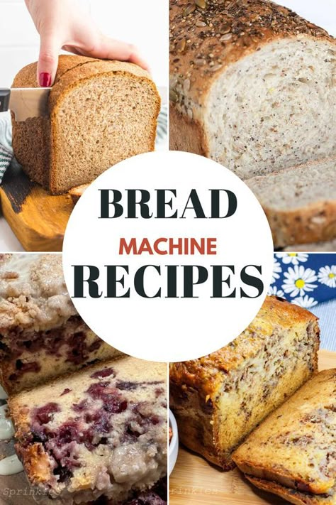 Welcome to our ultimate guide to bread machine recipes, where we’ve curated a collection of mouthwatering bread creations that will elevate your baking game to new heights. Whether you’re a seasoned baker or just getting started, our selection of bread machine recipes offers something for everyone. Cinnamon Raisin Bread Machine, Healthy Bread Machine Recipes, Bread In A Bread Maker, Best Bread Machine Recipes, White Bread Machine Recipes, Bread Machine Recipes Sweet, Easy Bread Machine Recipes, Best Bread Machine, Bread Maker Recipes