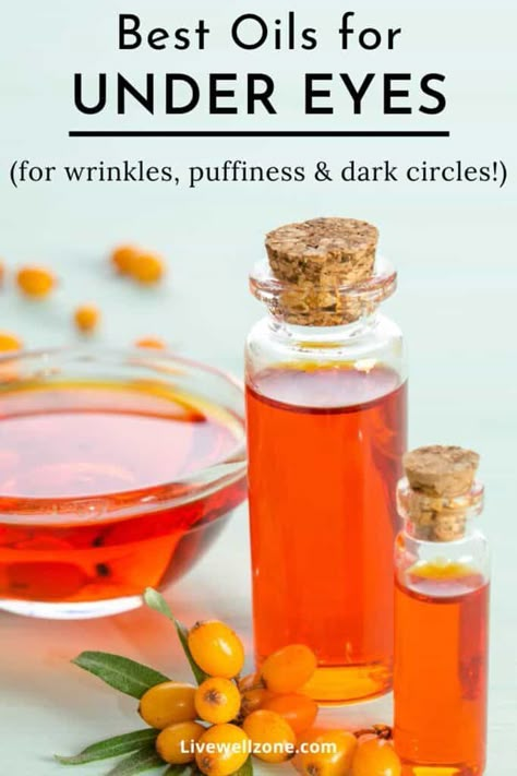 Facial Oil Recipe, Eyes Wrinkles, Eye Wrinkles, Under Eye Wrinkles, Essential Oils For Skin, Under Eyes, Coconut Almond, Beauty Remedies, Wrinkled Skin