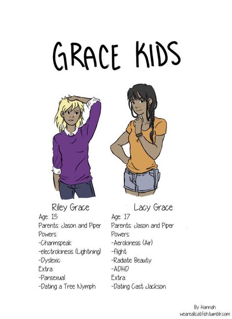 Next generation- Grace kids (part 3) Zio Rick, Rick Riordan Series, Percy Jackson Ships, Frank Zhang, Jason Grace, Percy Jackson Fan Art, Percy Jackson Characters, Magnus Chase, Percy Jackson Memes