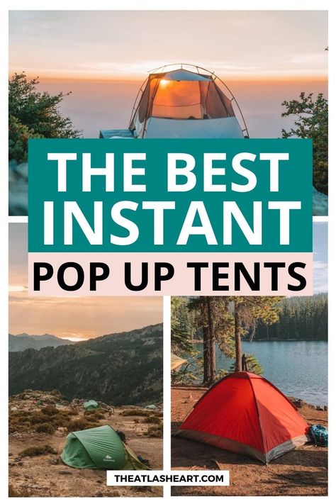 The best pop up tents for camping, the beach, and backyard hangouts. Whether you're looking for pop up tents for dogs, easy pop up tents for camping, or instant cabin tents, we've got you covered. Instant pop up tents can be some of the best camping gear for beginners or those who simply want a hassle-free outdoor travel experience. Click through to find the best instant tents for camping and everything in between. #popuptent #instanttent #familycampingtent #popupcampingtent #campinggear Best California Beaches, Beach Tents, 10 Person Tent, Backyard Hangout, Tents For Camping, Pop Up Beach Tent, Backyard Tent, Instant Tent, Best Tents For Camping