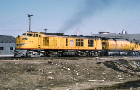 Giant turbine and diesel locomotives followed Union Pacific’s famous Big Boys - Trains Side Walkway, Union Pacific Train, First Fleet, Kenosha Wisconsin, Steam Turbine, Abandoned Train, Union Pacific Railroad, Gas Turbine, Railroad Photography