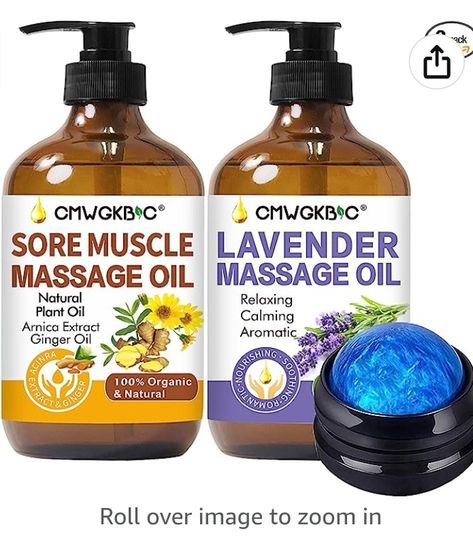 Massage Kit, Lavender Massage Oil, Arnica Oil, Sore Muscle, Stocking Stuffers For Adults, Homemade Essential Oil, Massage Oils, Mens Valentines Gifts, Ginger Oil